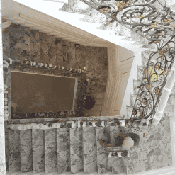 Cầu Thang Đá Trắng Azul Nova